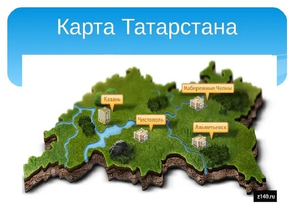 Какой рельеф в казани. Карта Республики Татарстан для детей. Карта Татарстана для детей. Карта Татарстана для географии. Туристическая карта Татарстана.