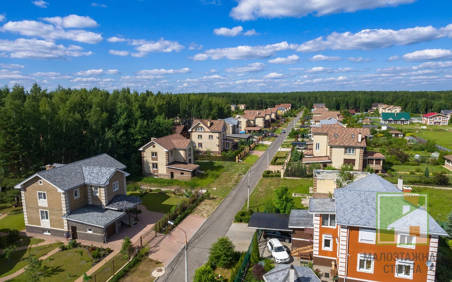 Дома в коттеджных поселках московской области