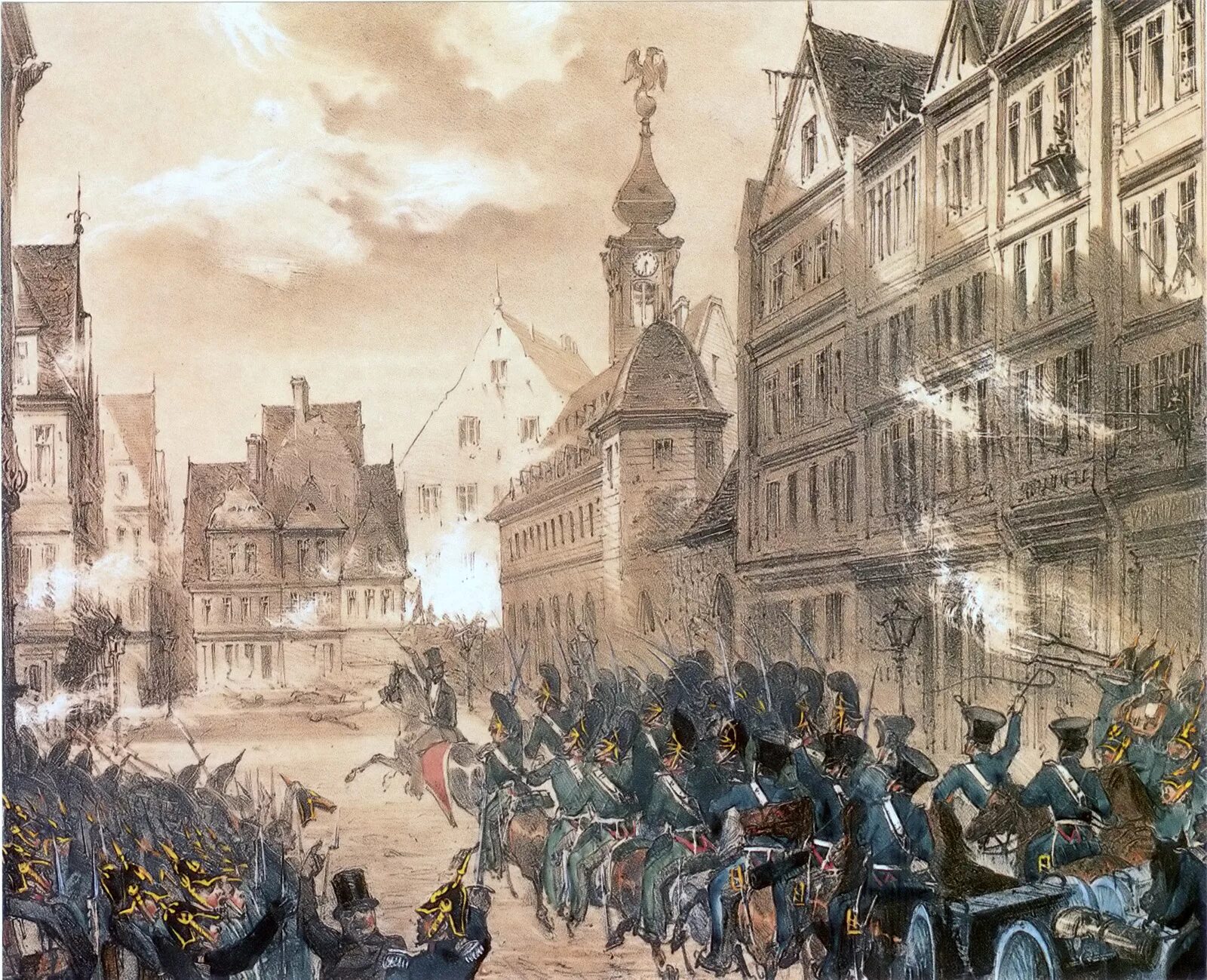 Революция процесс в европе. Революция 1848 г в германии. пруссия 19 век. революция в пруссии 1848-1849. революция в германии 19 век.