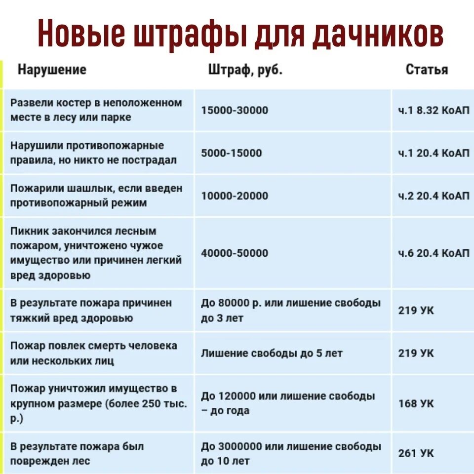 Новые штрафы для дачников в 2024. Новые штрафы для дачников. Штрафы для дачников 2023. Новые штрафы для дачников в 2023 году.