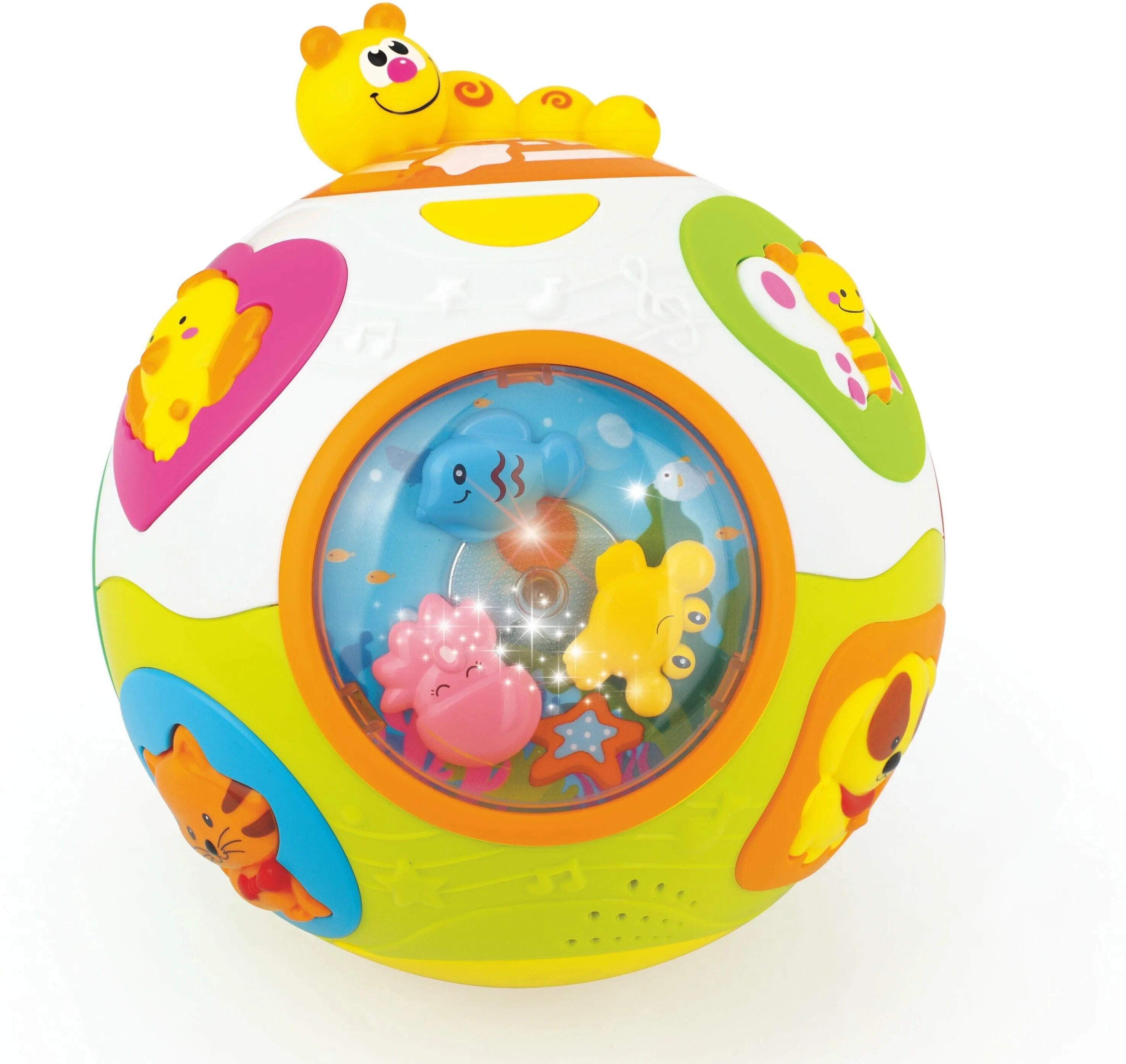 музыкальный мяч. детский мячик музыкальный шар. детский музыкальный шар. сувенир водяной шар с крутящейся. детский музыкальный шар.