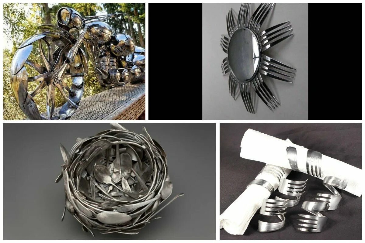 Вещи из металла. Креативные вещи. Необычные предметы. Необычные предметы быта. Применять нестандартные
