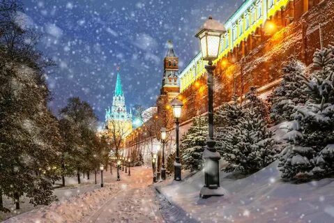 Зимние прогулки по москве
