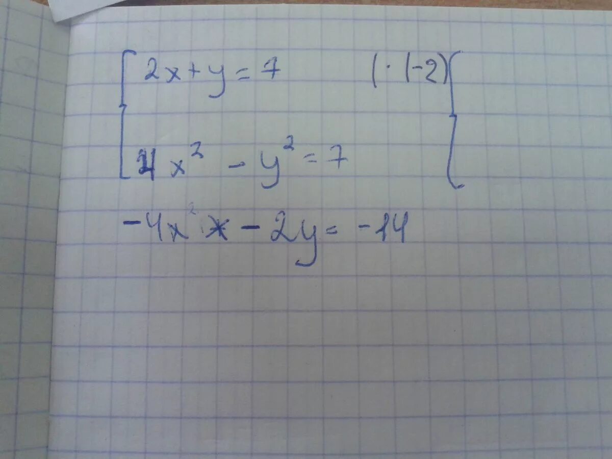 X^2+Y=14. X 2 4x 14 x. Y = -2x+14x. 6x2 y 14 12x2.