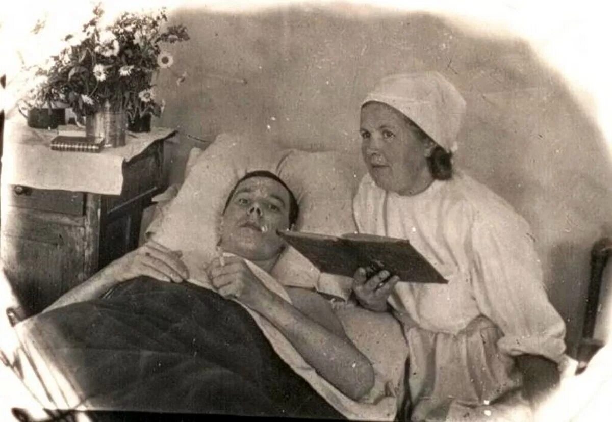 Фронтовой госпиталь Великой Отечественной войны.