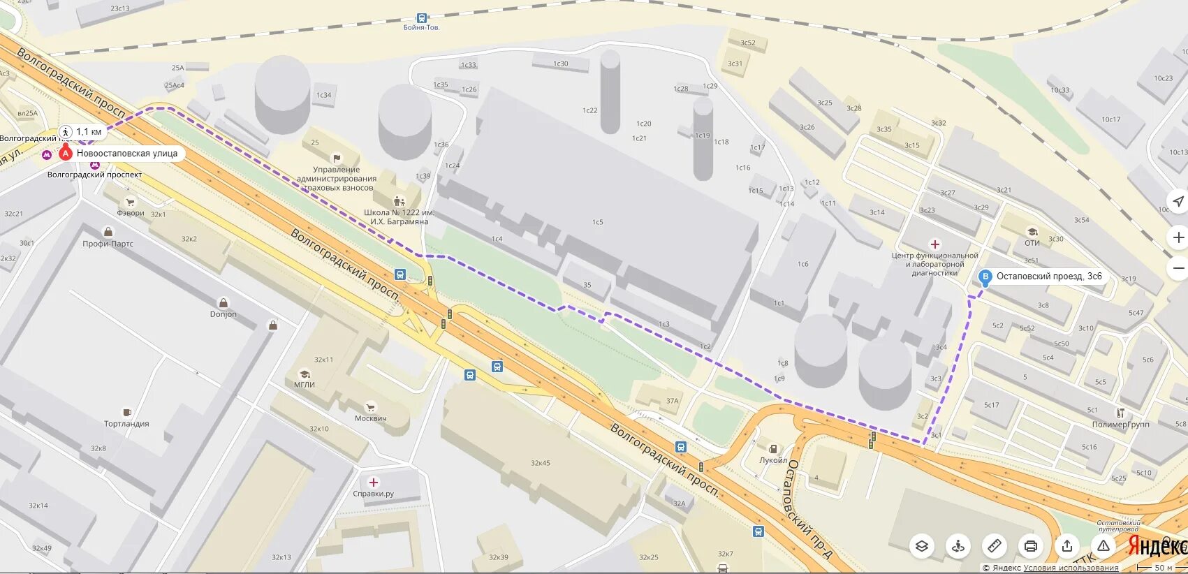 Мосфильм на карте. Угрешская Волгоградский проспект. Остаповский пр-д, д6, с1. Остаповский проезд 12 стр 1. БЦ капитал Остаповский проезд.