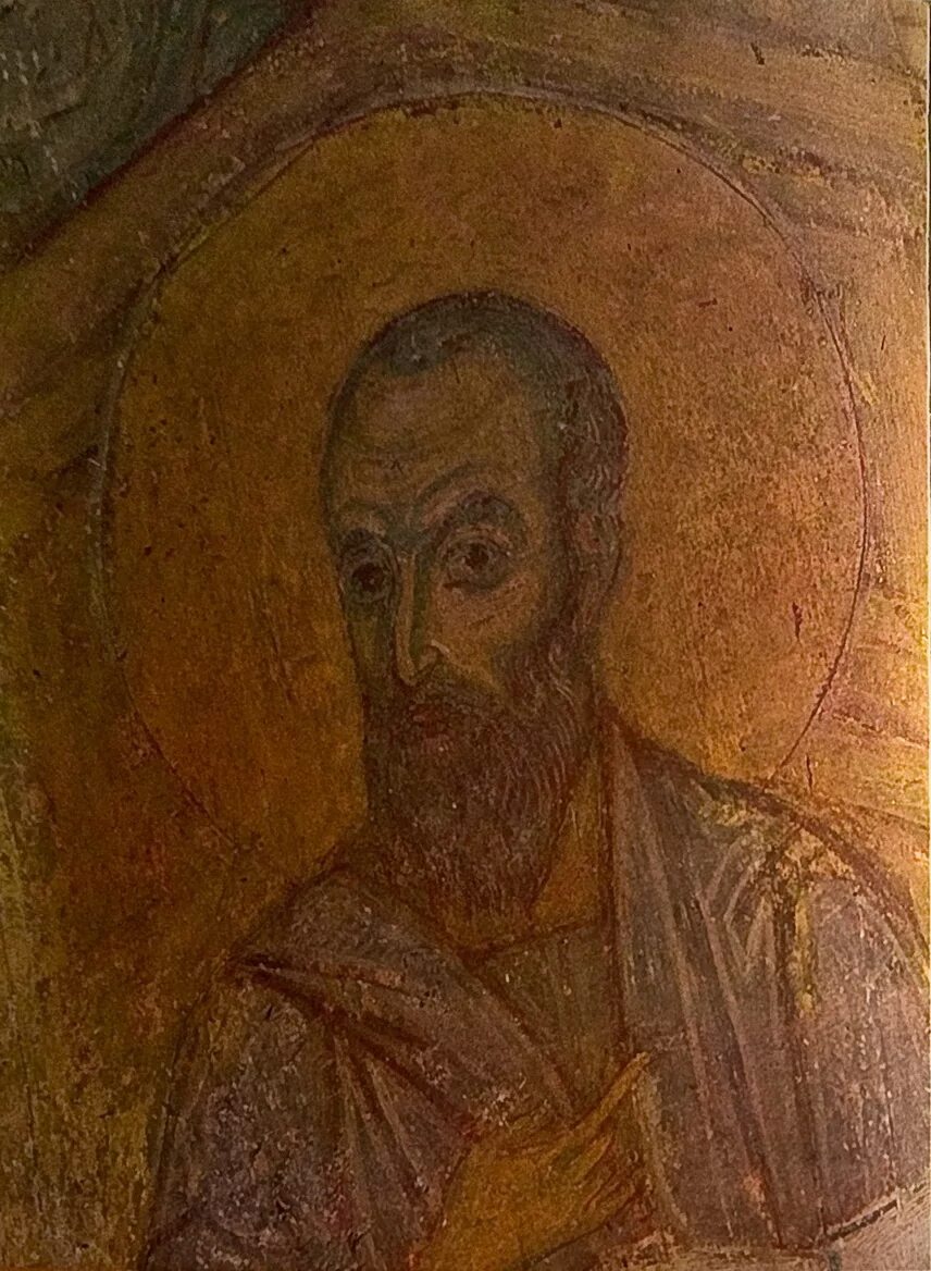 Фрески дмитриевского собора. Апостол павел фреска дмитриевского собора во владимире. апостол павел успенский собор.