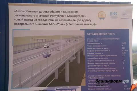 Проект дороги уфа