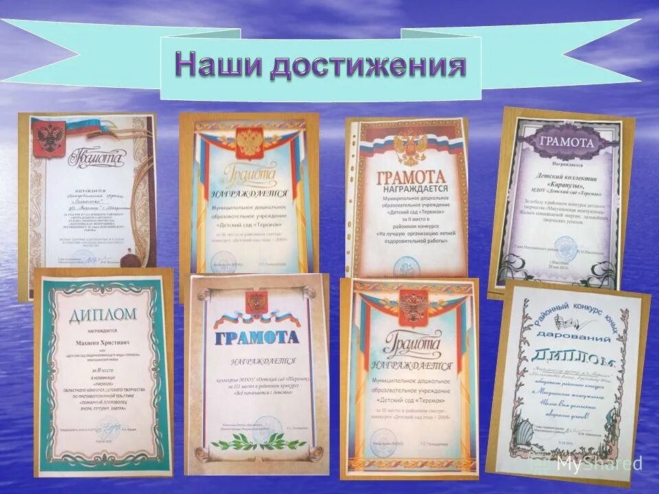 Уголок наши достижения в детском саду. Система оценки результатов. Лидерство и командообразование. Оформление стенда с грамотами. Наши достижения надпись.