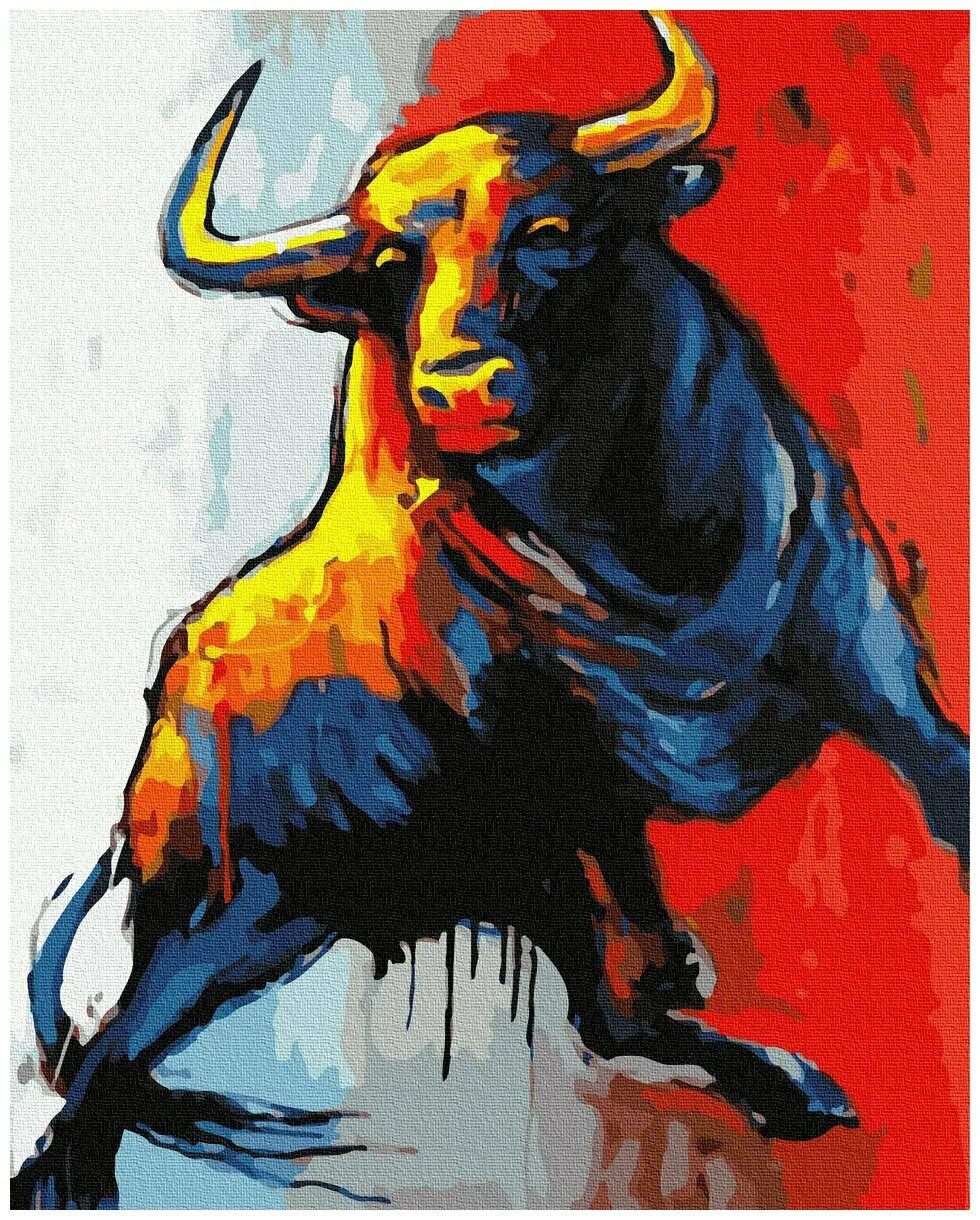 Бык живопись. Золотой бык. Бык чёрно пёстрой породы. Бык номер. Корова и бык.