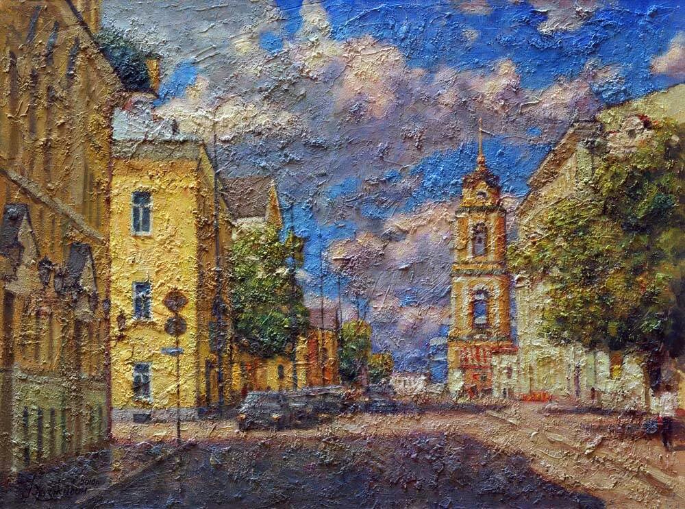 Самарский художник спирос. Городской пейзаж москва. Улица живопись. Улица живопись. Картина "улица в стамбуле» (львовская галерея искусств).