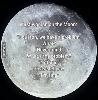 I look the moon