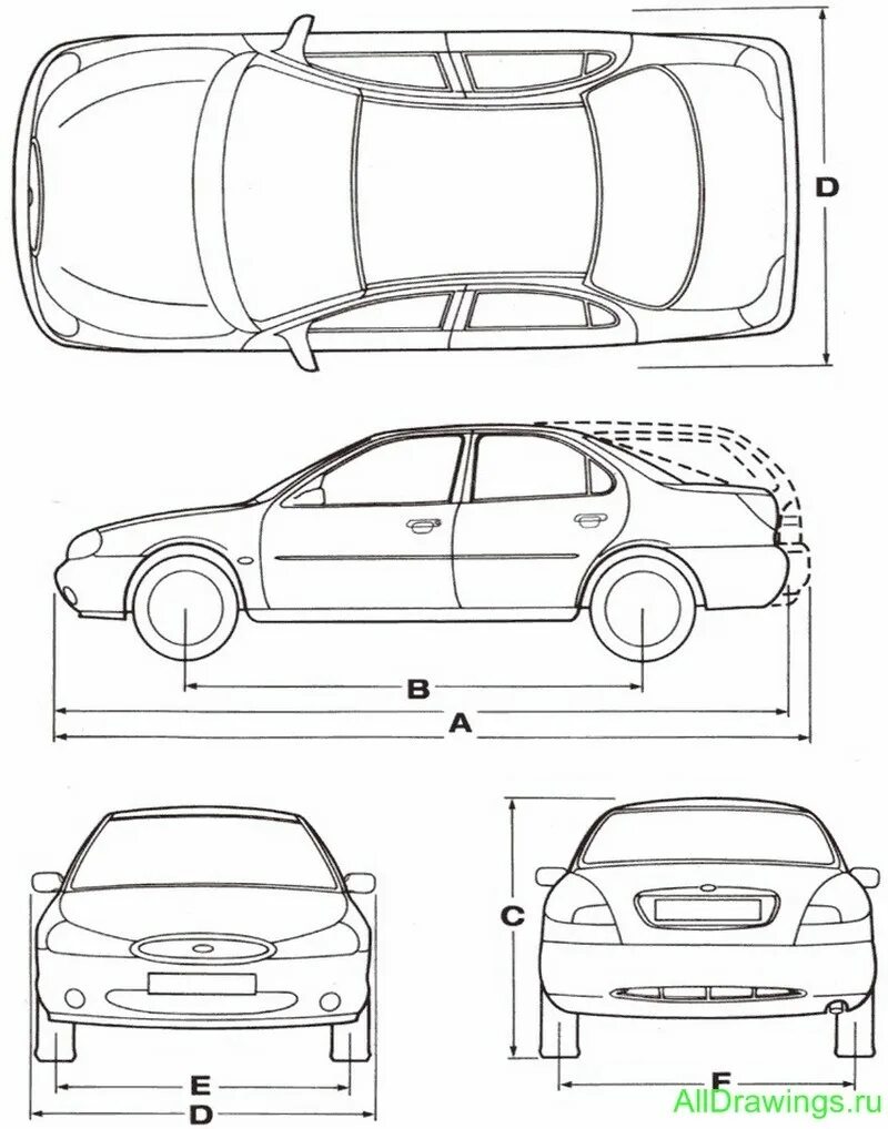 Габариты форд мондео 4. Ford mondeo 3 хэтчбек габариты. ford mondeo чертеж. ford mondeo 1 размеры седан. форд мондео 3 чертежи.