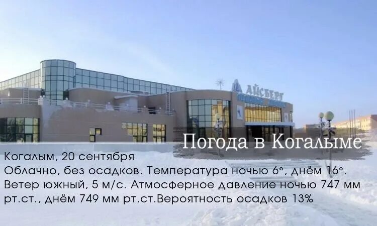 Прогноз на 10 дней когалым