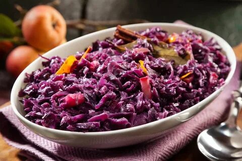 Красная капуста тушеная рецепты