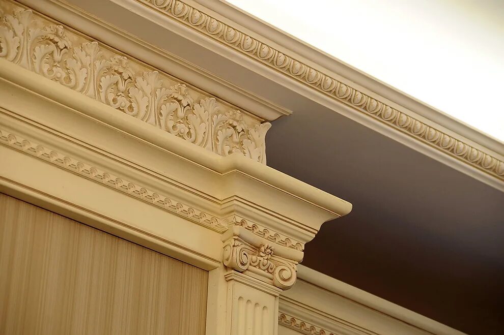 C338B карниз Orac Decor/Орак Декор плинтус потолочный полиуретановый 184x184 ПРО