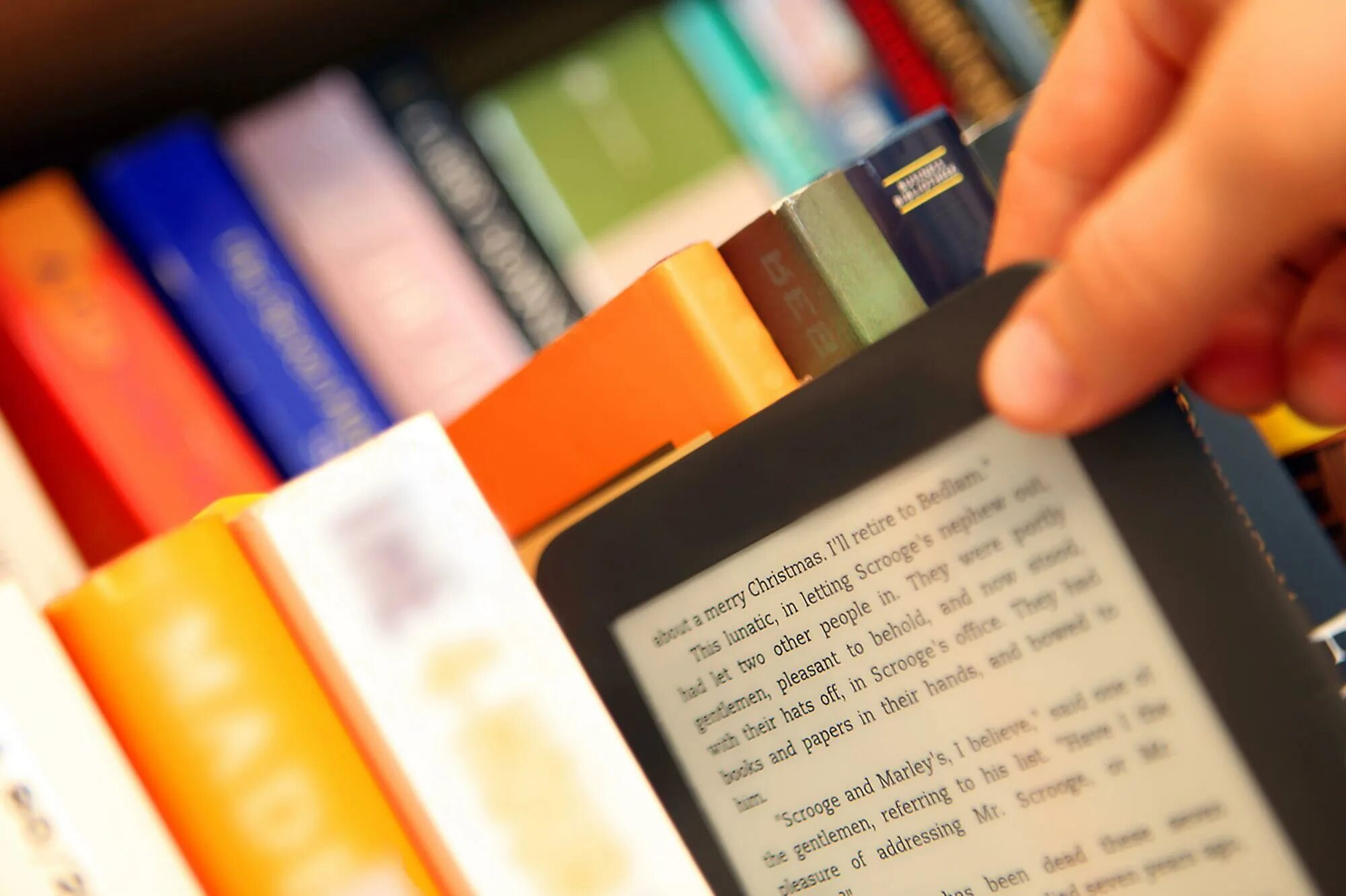 Read paper books