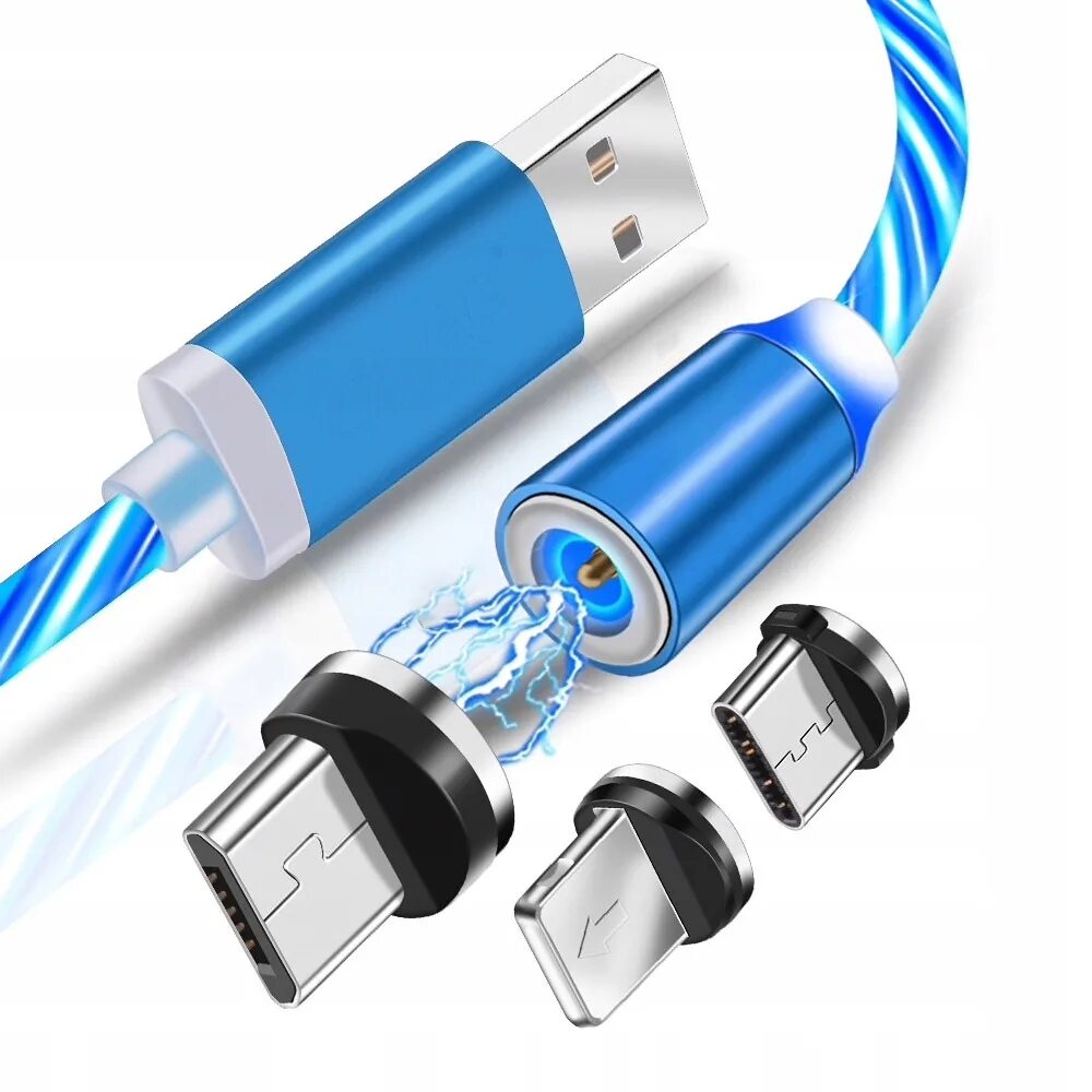 Usb type c led. Магнитный светящийся usb кабель для зарядки 3 в 1 (microusb, lightning, type-c),. магнитный кабель для зарядки type c. магнитный кабель 3 в 1 светящийся type-c  micro usb  lightning agaltyn. магнитный usb кабель x-cabel 360 3в1 type-cmicrolightning , шт.