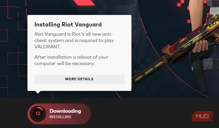 Как включить vanguard. Риот вангуард. как установить vanguard. не устанавливается vanguard valorant. значок riot vanguard желтый.