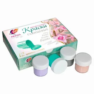 Глянцевые акриловые краски