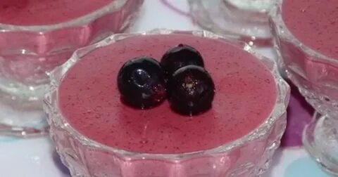Мусс из смородины