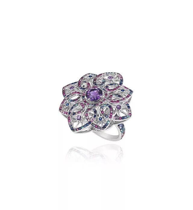 Шопард ирис. Chopard розовым сапфиром. коллекция шопард ювелирная. chopard red carpet. chopard кольцо с аметистом в золоте.