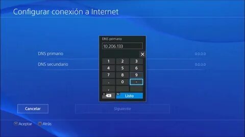 Dns сервера ps4