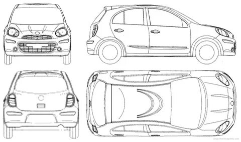 Nissan micra размеры