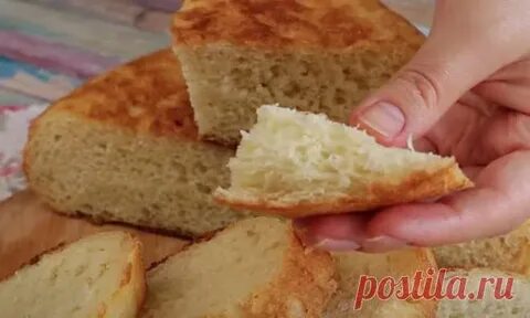 Ух ты хлеб на сковороде