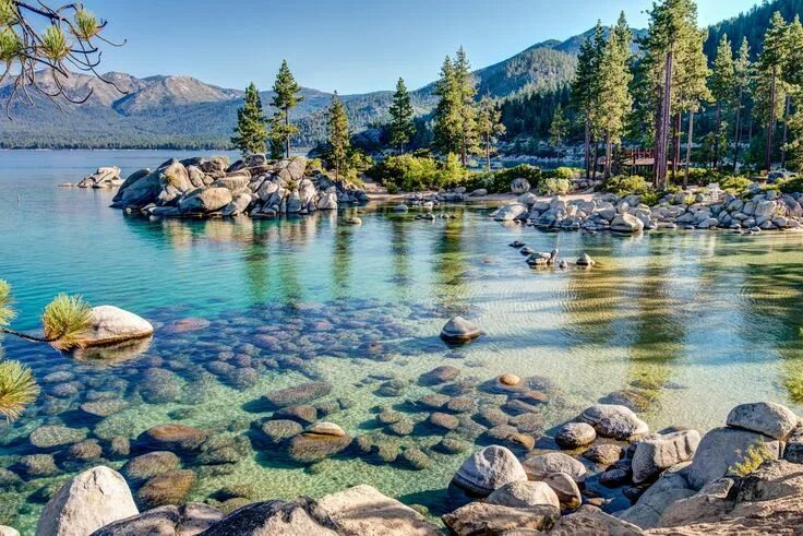 Озеро тахо калифорния фото Epic Photos of Rivers and Lakes Around the United States North lake tahoe, Tahoe