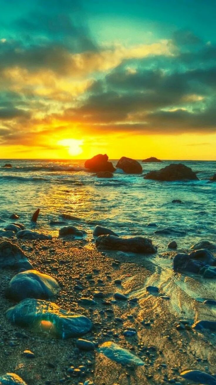 Pin by TC Ayla Özkan on Deniz dalga Beach sunset wallpaper, Beach phone wallpape