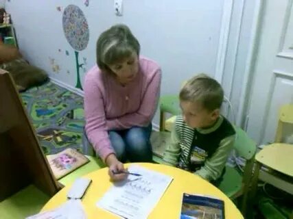 Открытое индивидуальное логопедическое занятие