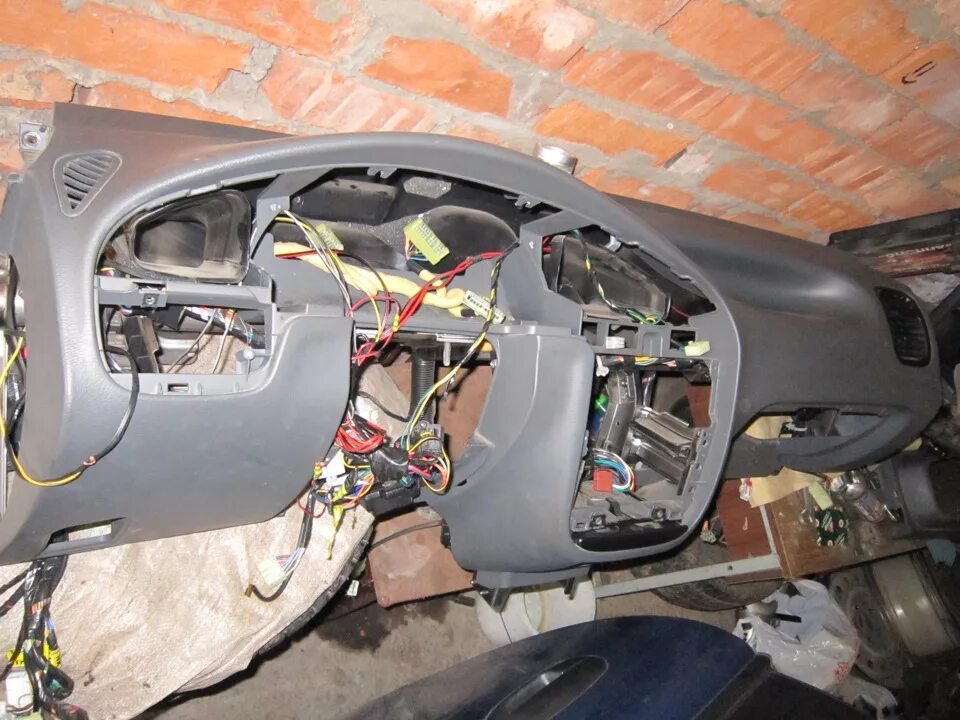 Как снять панель ланос Обтяжка торпедо Daewoo Lanos, 1,5 л, 2007 года тюнинг DRIVE2