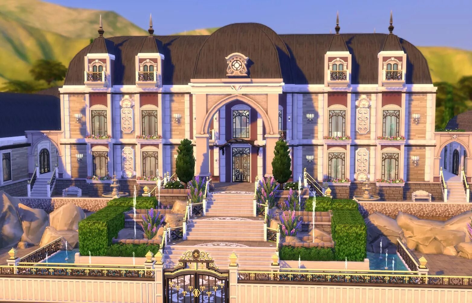 Симс 4 мод особняк. Sims 4 особняк. симс 4 дом особняк. sims 4 64x64 особняк. sims 4 поместье.