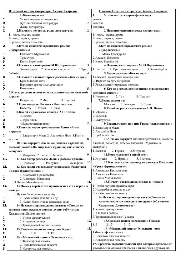 Годовая контрольная по литературе 6 класс. Тест по литературе 6 класс с ответами. Контрольные по литературе 6 класс итоговые по Коровиной. Итоговый тест 21 по программе 6 класса по литературе. Проверочная работа по литературе 6 класс.