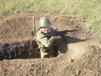 Стрелковый окоп