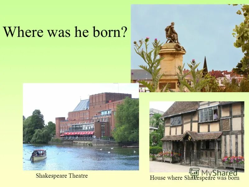 Place where shakespeare was born. Картинка let me introduce myself. Christopher columbus discovered america in 1492. Пьеса венецианский купец. When were you born ответ.