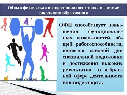5 видов физической подготовки