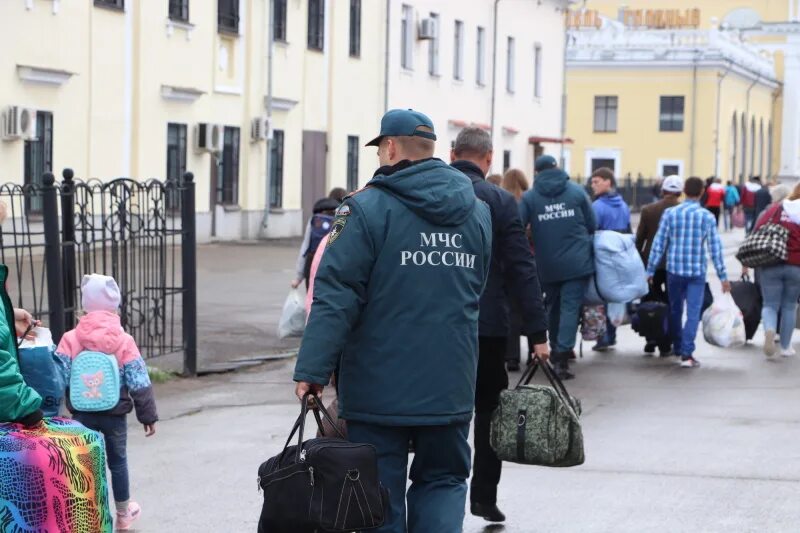 Помощь курским беженцам в москве