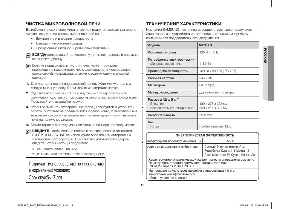 Микроволновая срок службы. Микроволновая печь samsung ctr 2000 года.