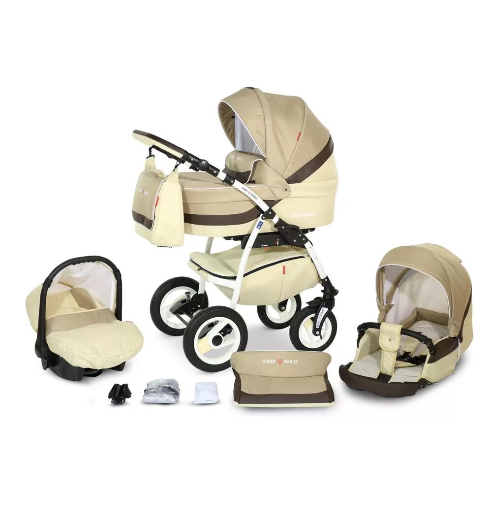 коляски викалекс 3в1 экокожа белая. коляска 3в 1 черная адамех.