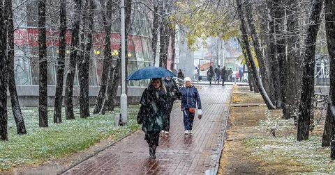 Сочинение погода после мокрого снега уже дня