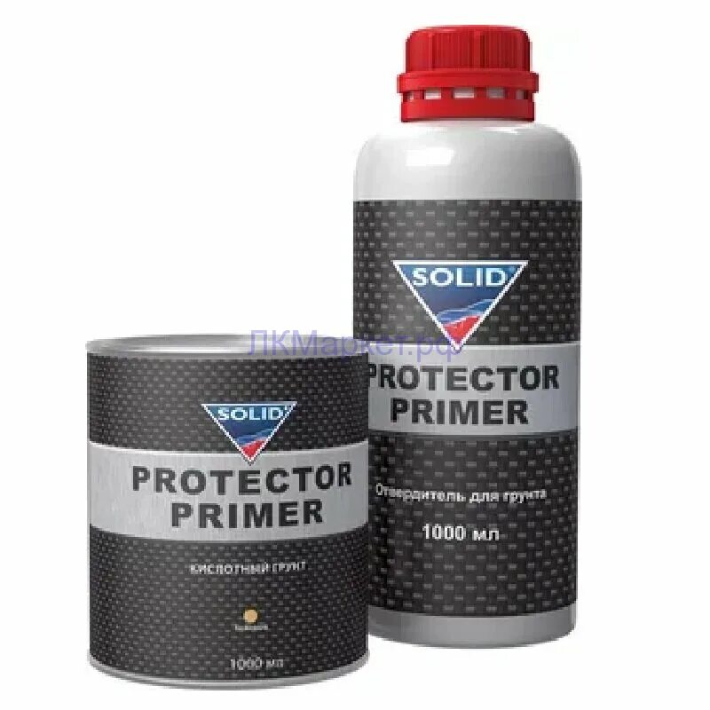 Solid Protector primer (1000мл) - кислотный грунт 1+1, цвет: бежевый (в комп с отв.1000мл. Solid Protector primer. Грунт Солид 3+1. P9021 грунт "Deton Special".