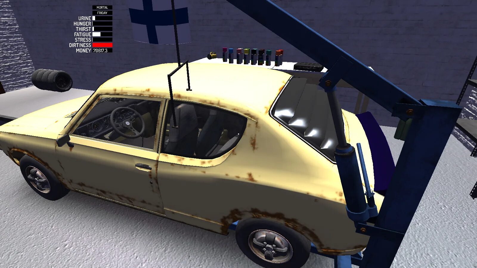 Быстрая сатсума сохранение. Сатсума my Summer car. Satsuma my Summer car Сток. Satsuma из игры my Summer car. My Summer car Сатсума приборная панель.