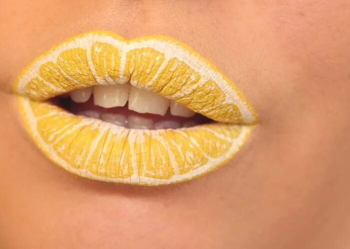 Губы с апельсином. Lemon lip. Необычные губы. Lemon lip. Lemon lip.