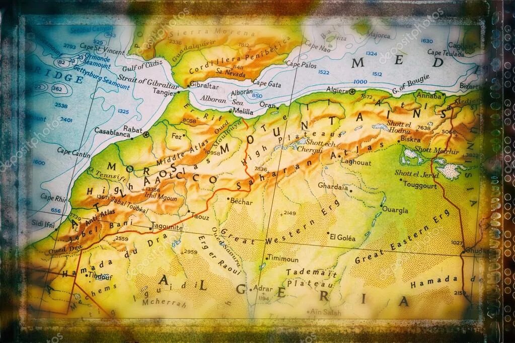 Горы атлас расположены. Атласские горы атлас на карте. атласские горы на физической карте. атласские горы горы на карте. карта мира географическая горы атласские.