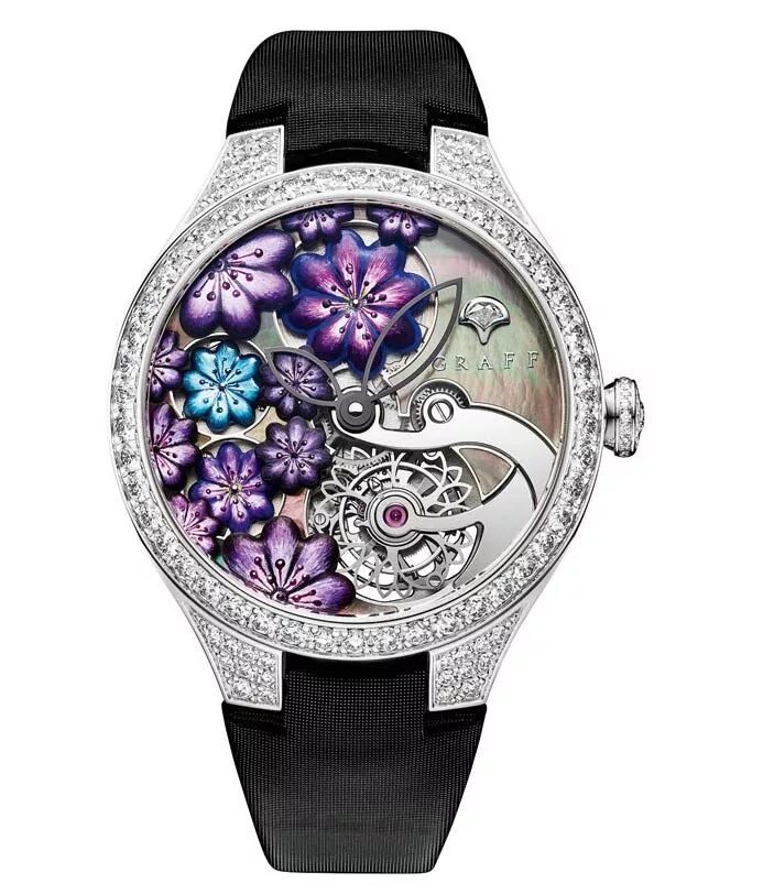 Unique watches. Часы Графф женские. Chopard Graff Клевер. Graff часы женские. Часы Graff женские с бриллиантами.