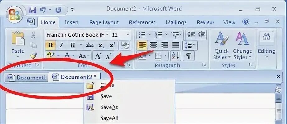 Документ microsoft word 2