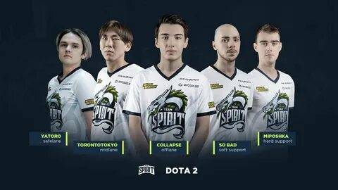 Team Spirit подписала ростер Yellow Submarine по Dota 2