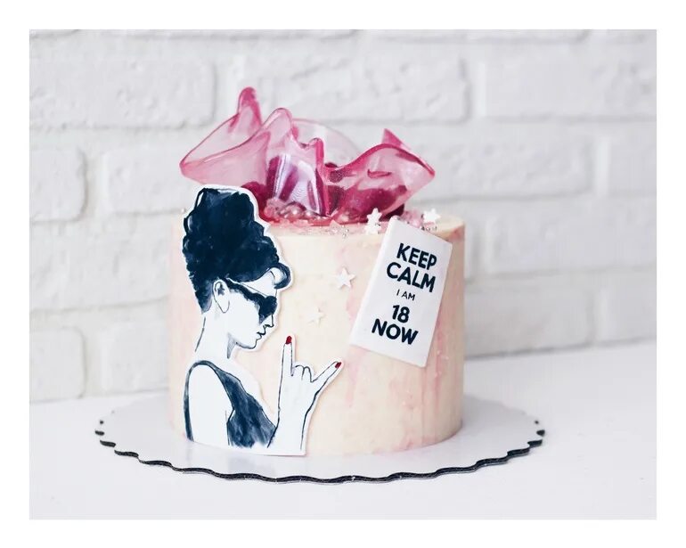 красивые торты на др. торт для девушки. торт без мастики. торт девушке прикольный без мастики. торт с днем рождения!.